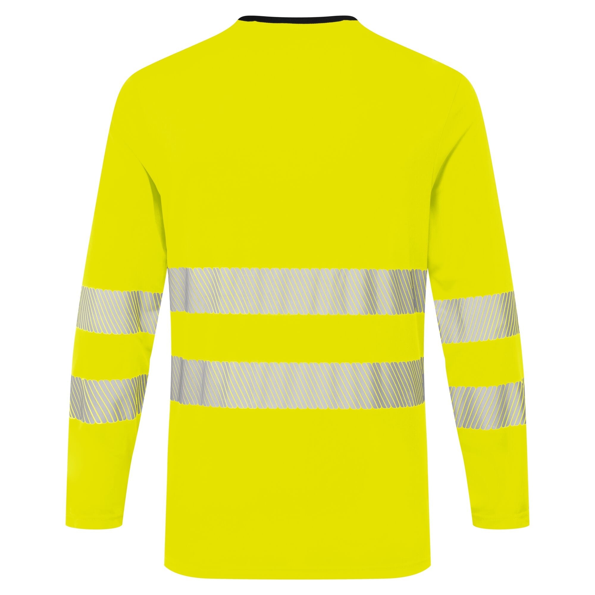 DX4 Hi-Vis T-shirt L/M - Geel/Zwart - achterkant