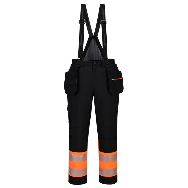 DX4 Hi-Vis Klasse 1 Winter Amerikaanse Overall - Oranje/Zwart