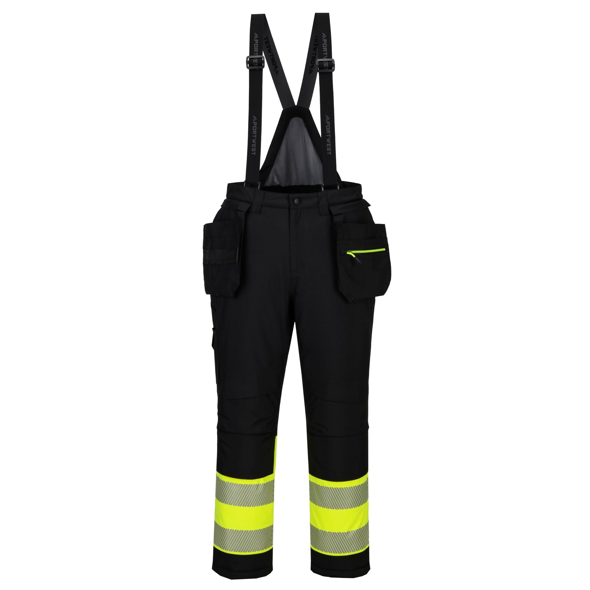DX4 Hi-Vis Klasse 1 Winter Amerikaanse Overall - Geel/Zwart