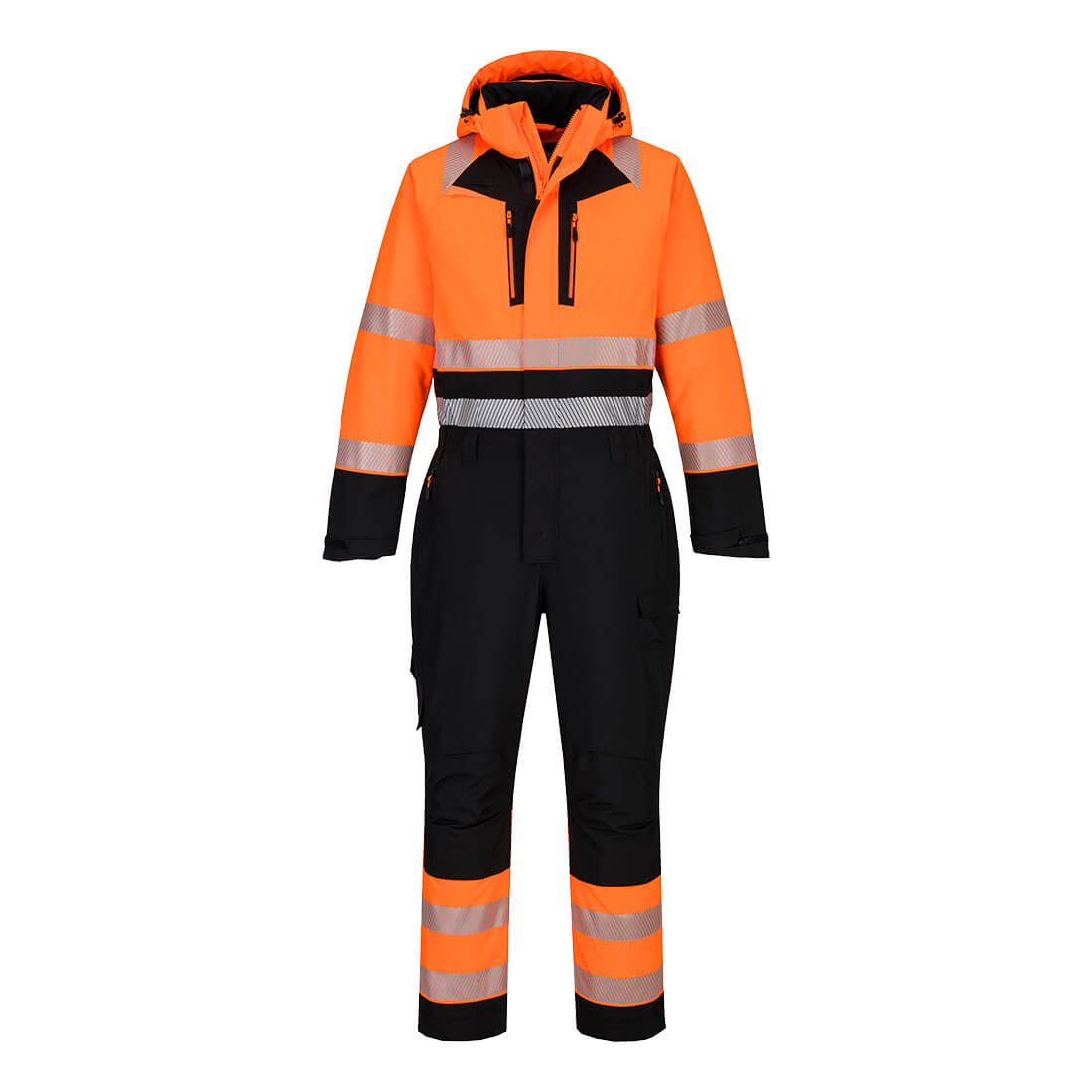 DX4 Hi-Vis Winter Coverall - Orange/Black