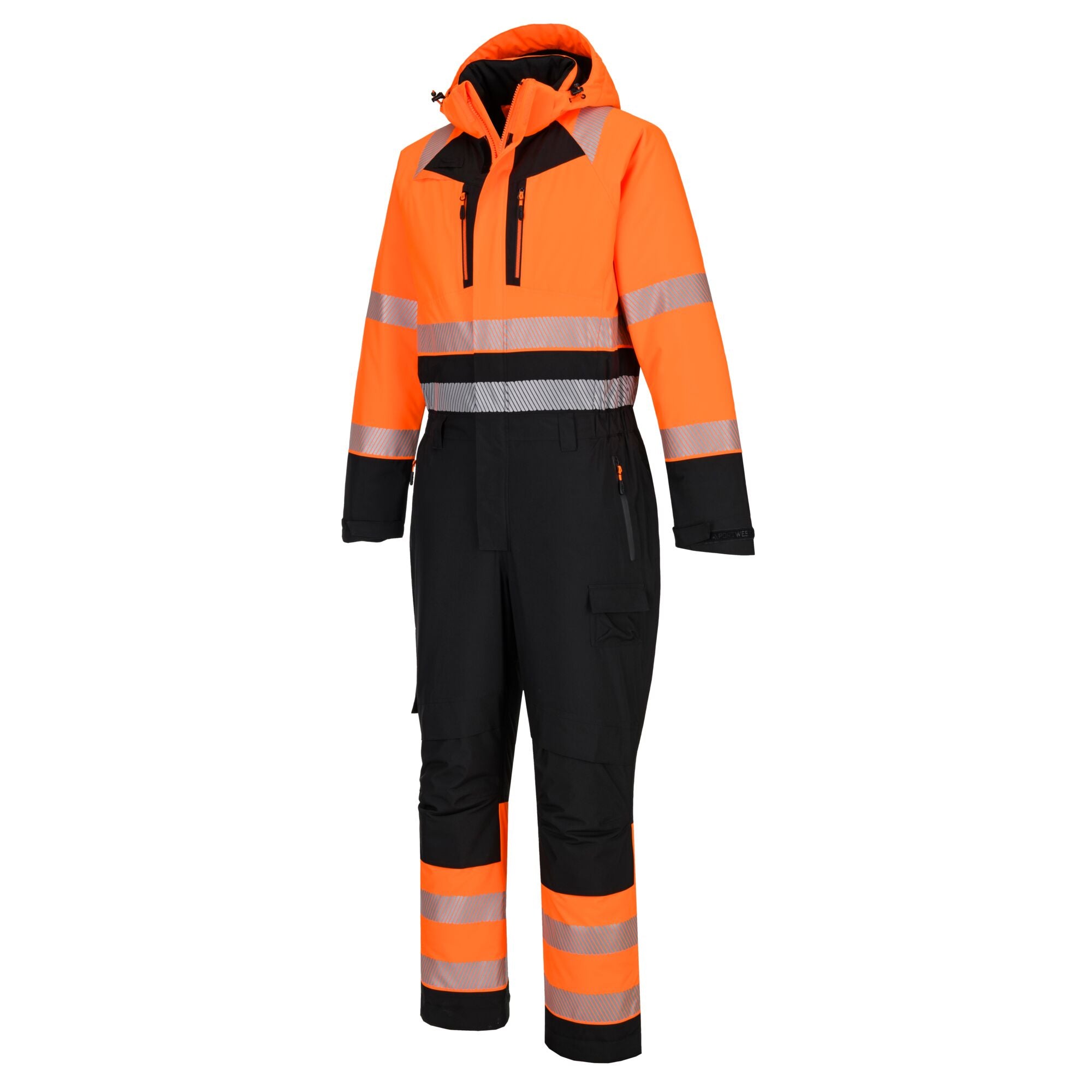 DX4 Hi-Vis Winteroverall - Oranje/Zwart - opname 2