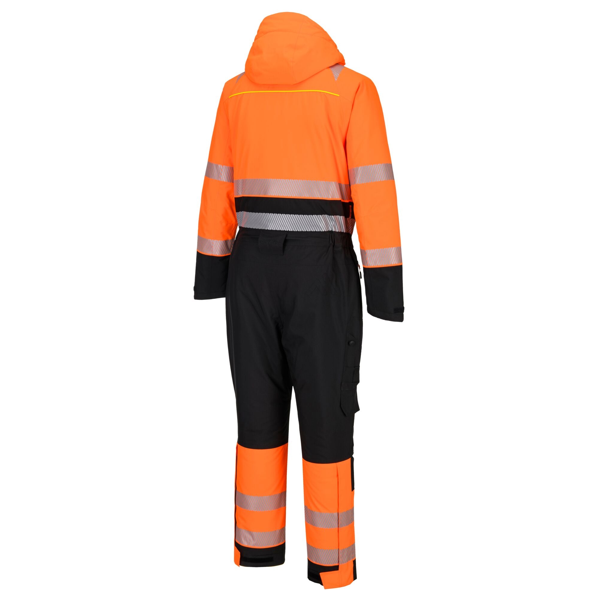 DX4 Hi-Vis Winteroverall - Oranje/Zwart - opname 3