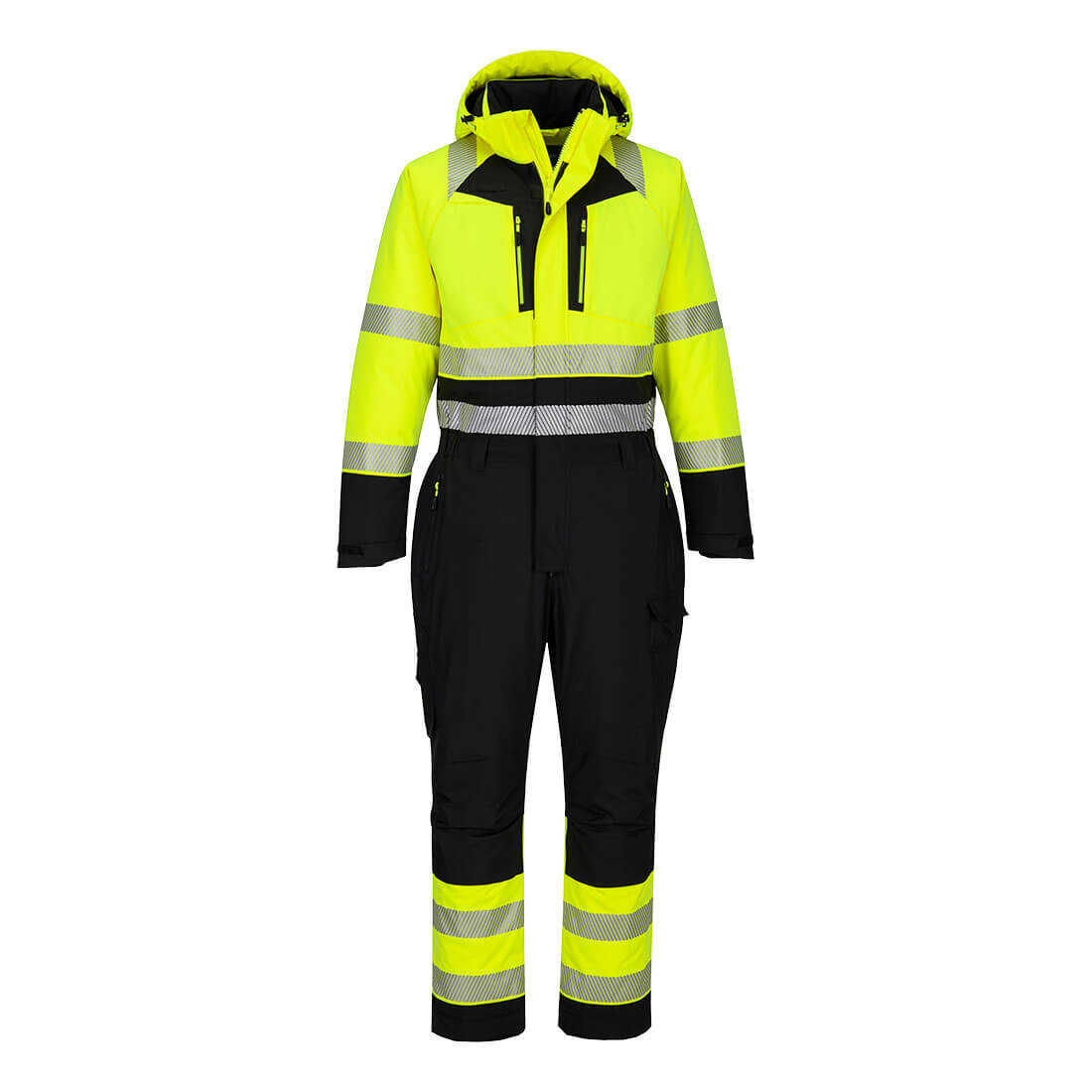 DX4 Hi-Vis Winter Coverall - Yellow/Black