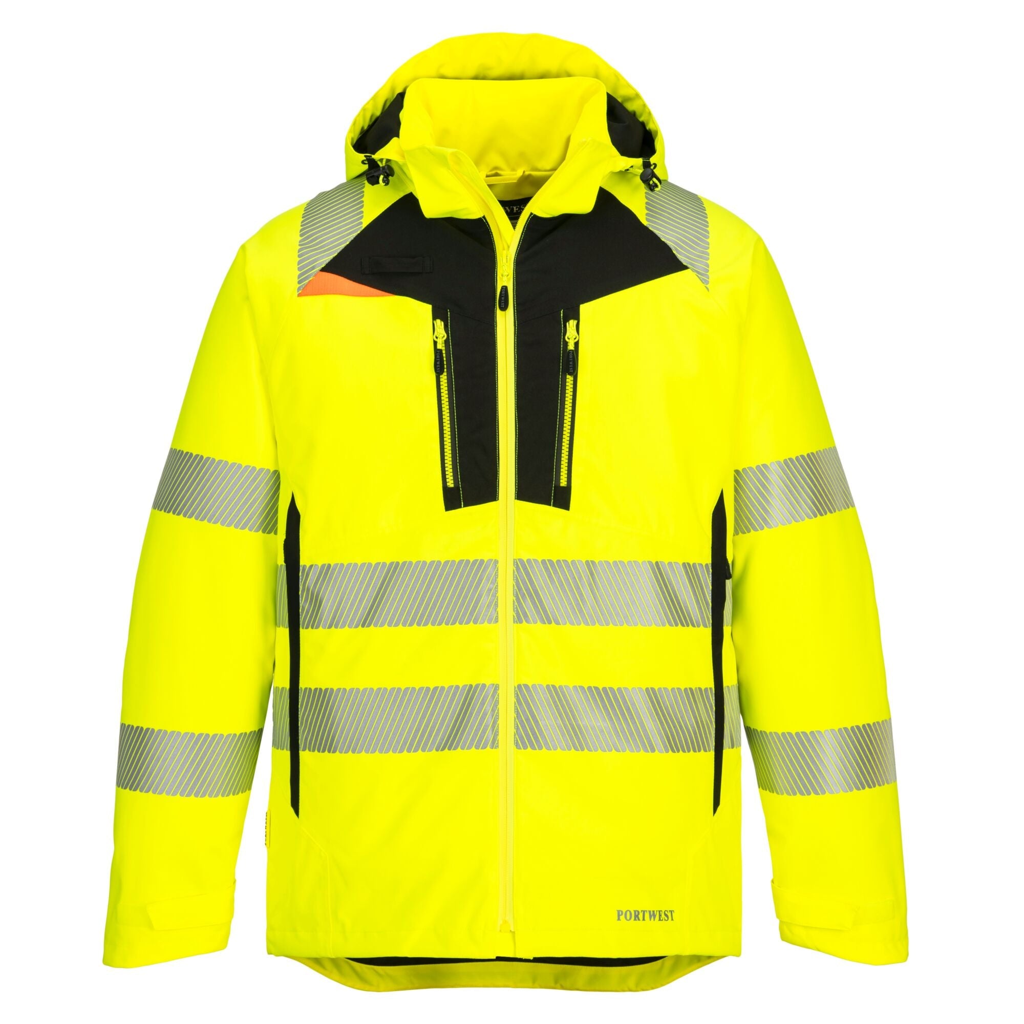 DX4 Hi-Vis winterjack - Geel/Zwart