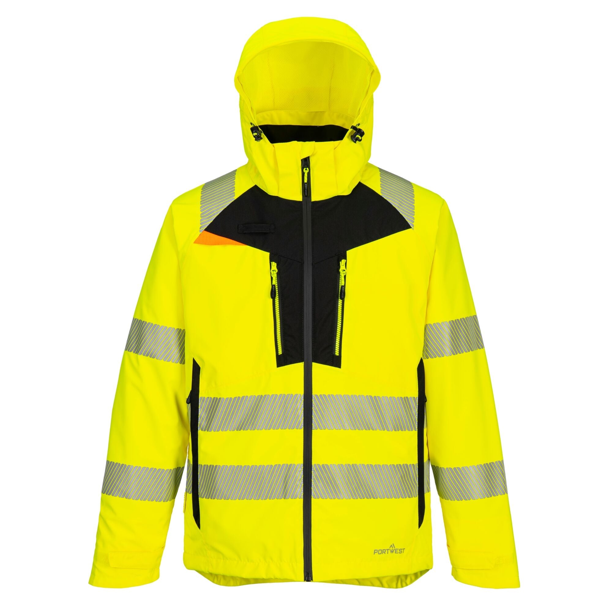 DX4 Hi-Vis Regenjack - Geel - opname 4