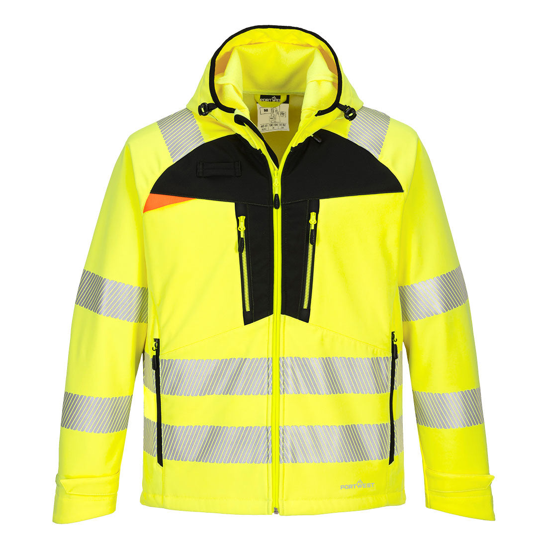 DX4 Hi-Vis Softshell (3L) - Yellow/Black