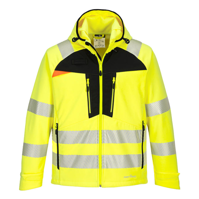 DX4 Hi-Vis Softshell (3L) - Yellow/Black