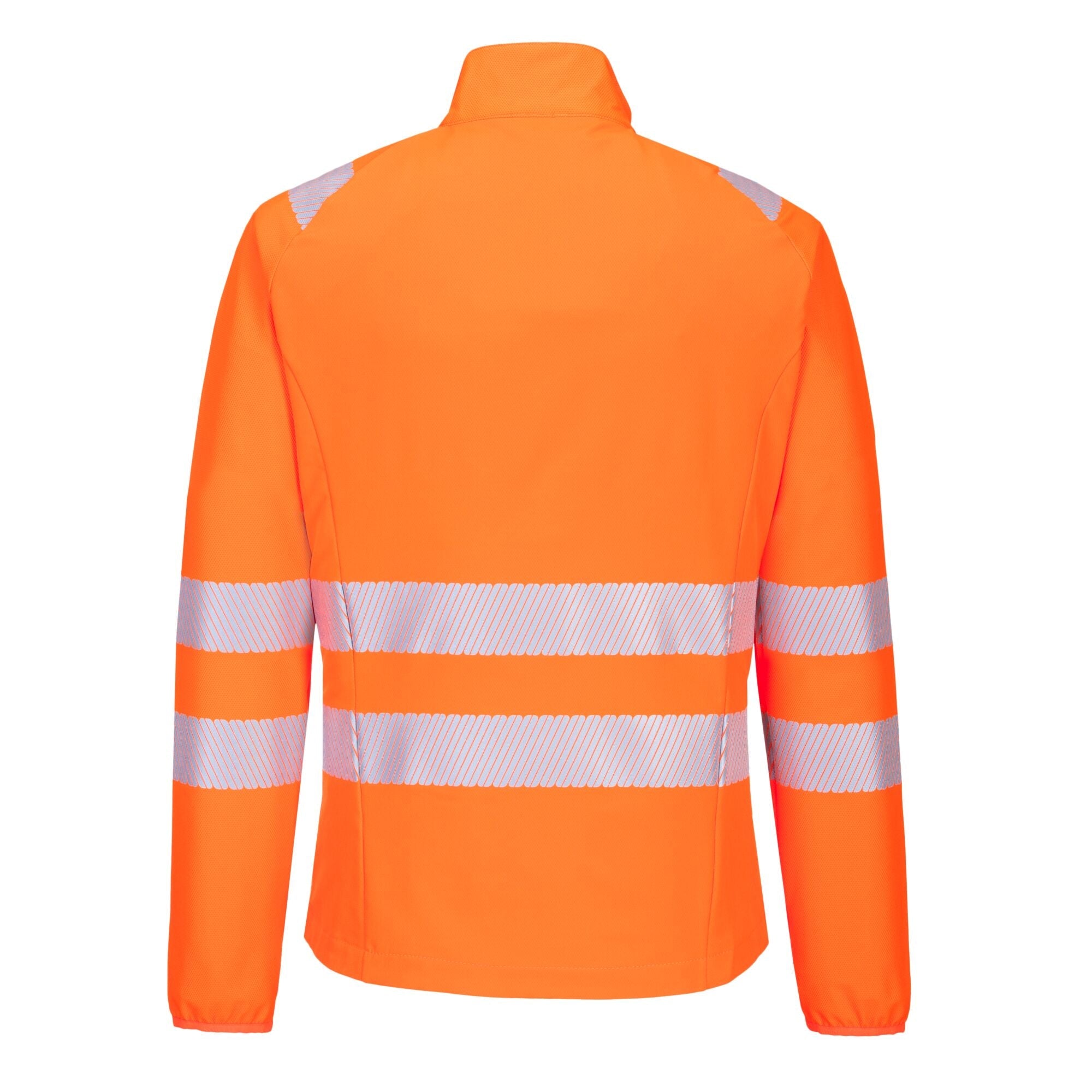 DX4 Hi-Vis Zip Base Layer - Oranje/Zwart - achterkant