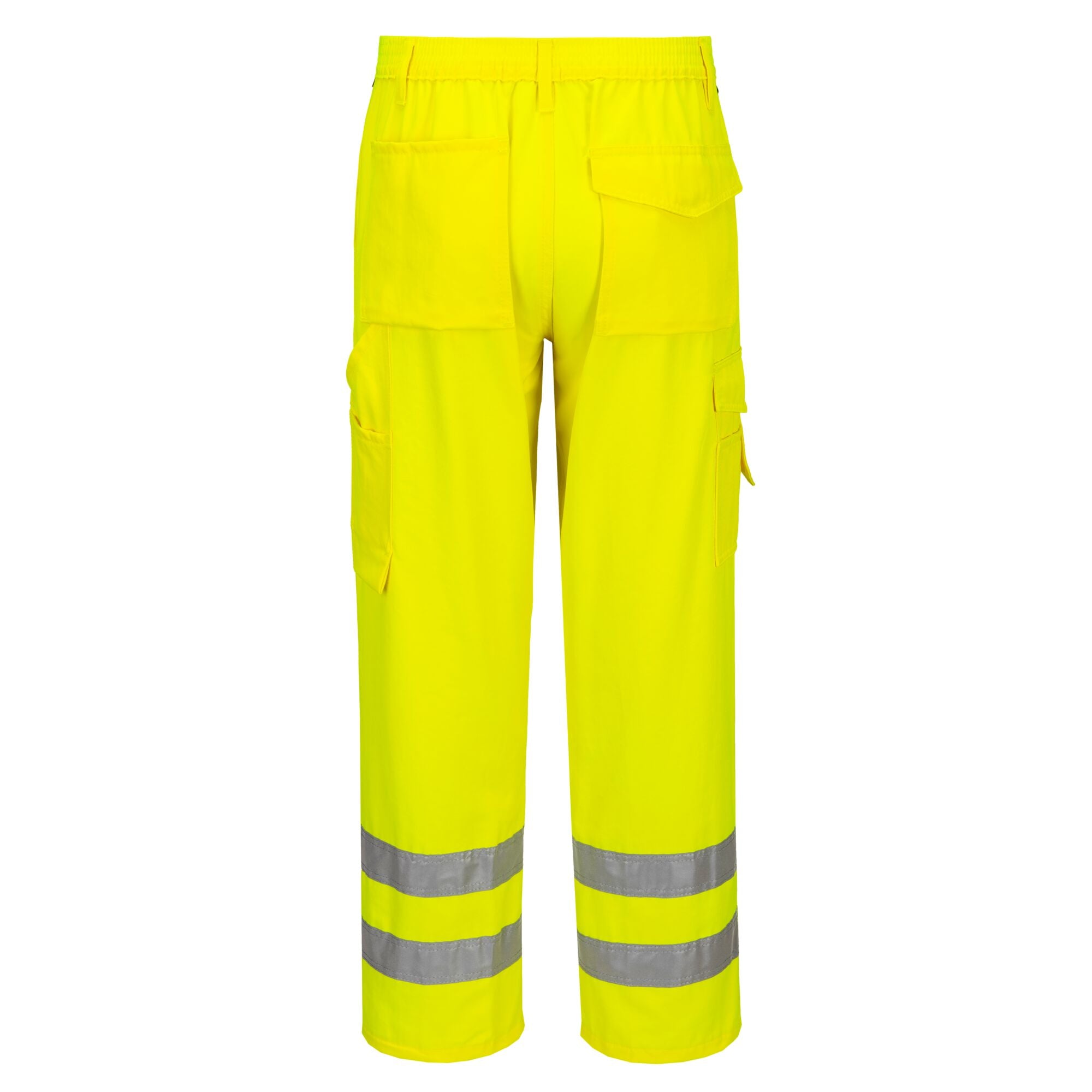 Hi-Vis combatbroek - Geel - achterkant