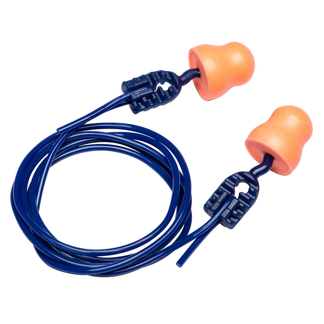 Easy Fit PU foam earplugs with cord (200 pairs)