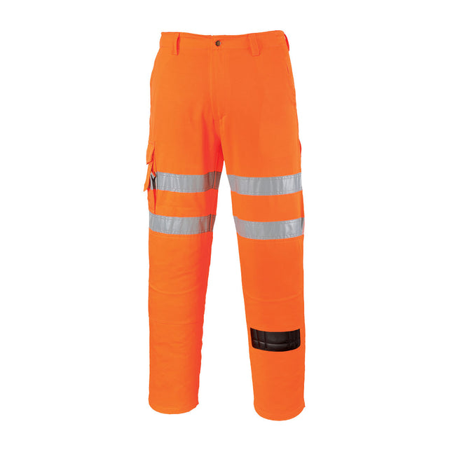 ES1 Essential Hi-Vis Work Trouser - Orange Short