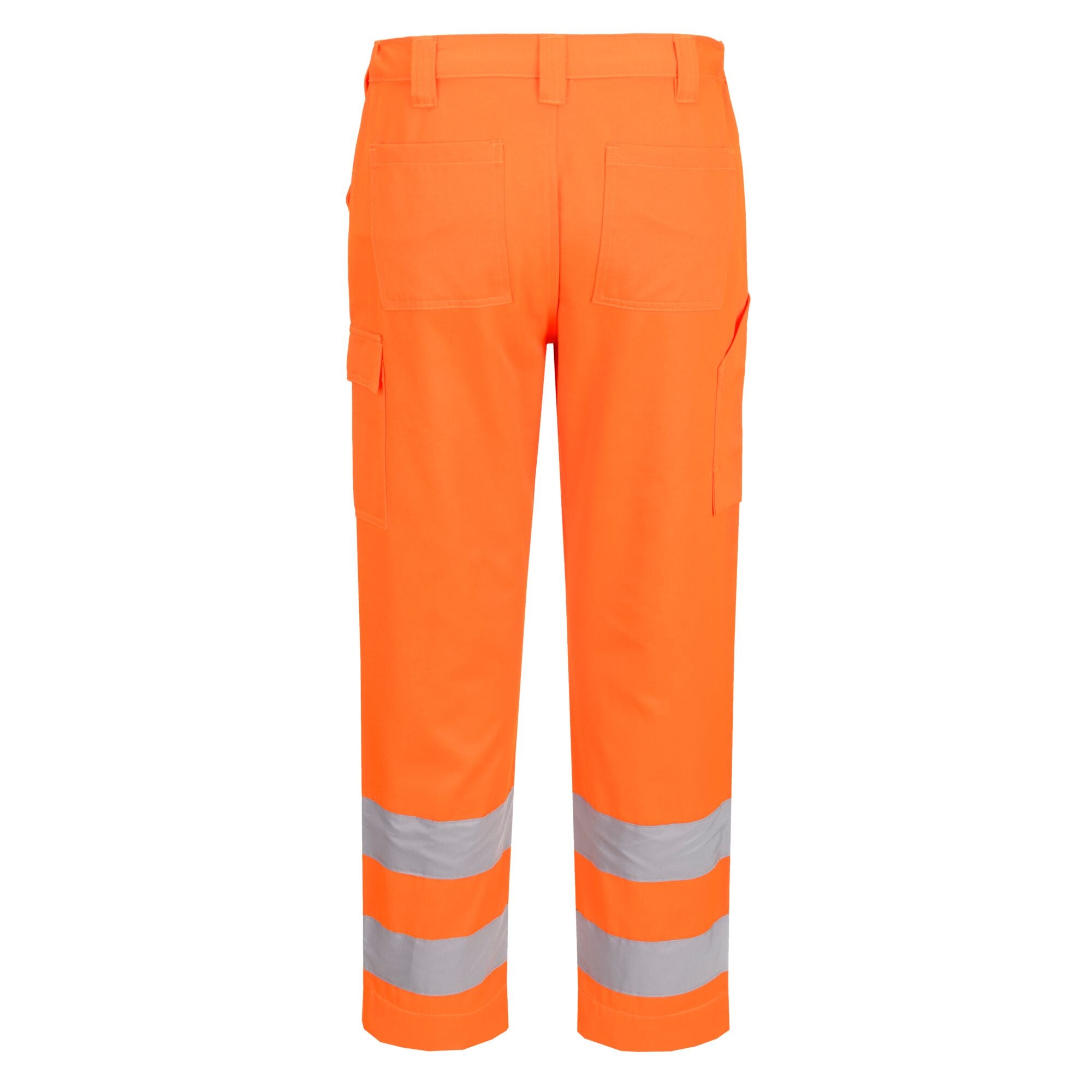 ES1 Essential Hi-Vis - Oranje Kort - achterkant