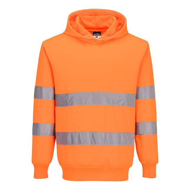 ES1 Essential Hi-Vis Hooded Sweatshirt - Orange