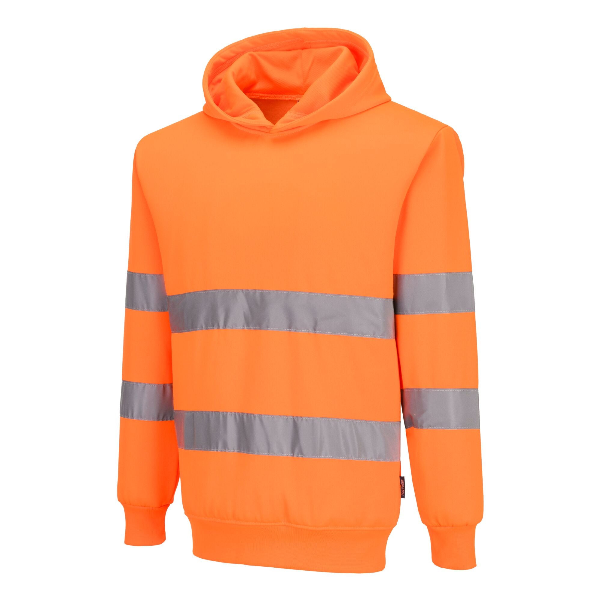 ES1 Essential Hi-Vis Sweatshirt met Capuchon - Oranje - opname 2