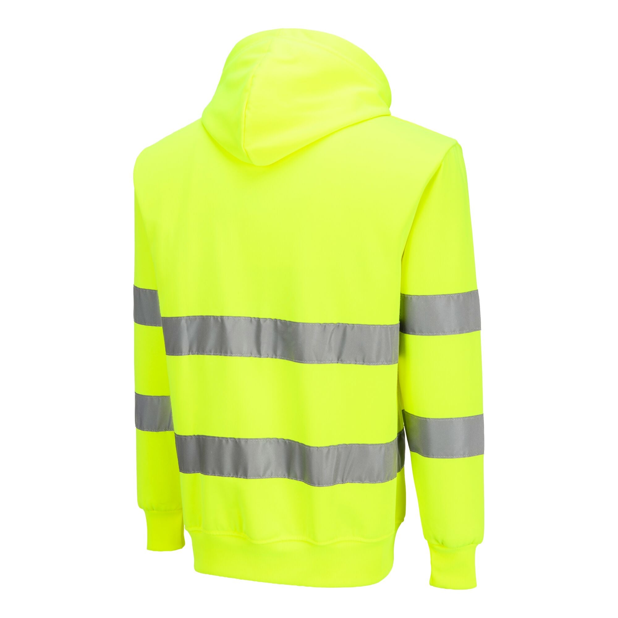 ES1 Essential Hi-Vis Sweatshirt met Capuchon - Geel - opname 3