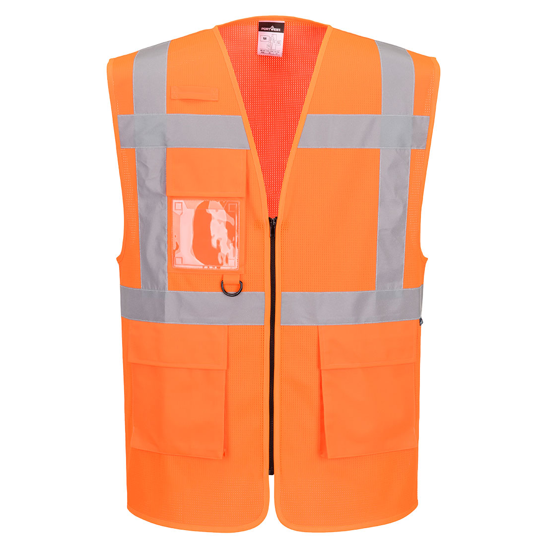 ES1 Essential Hi-Vis Mesh Executive Vest - Orange