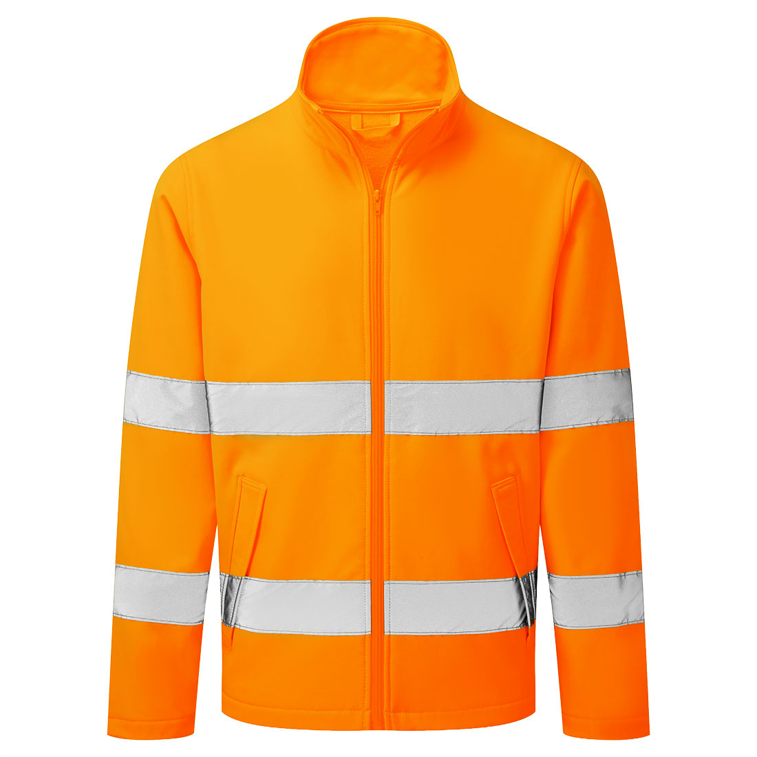 ES1 Essential Hi-Vis Softshell Jacket (2L) - Orange
