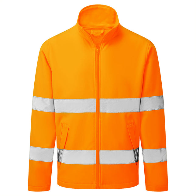 ES1 Essential Hi-Vis Softshell Jacket (2L) - Orange
