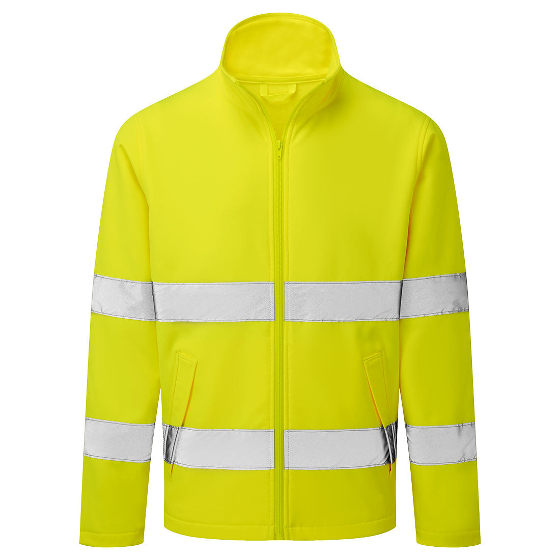 ES1 Essential Hi-Vis Softshell Jacket (2L) - Yellow