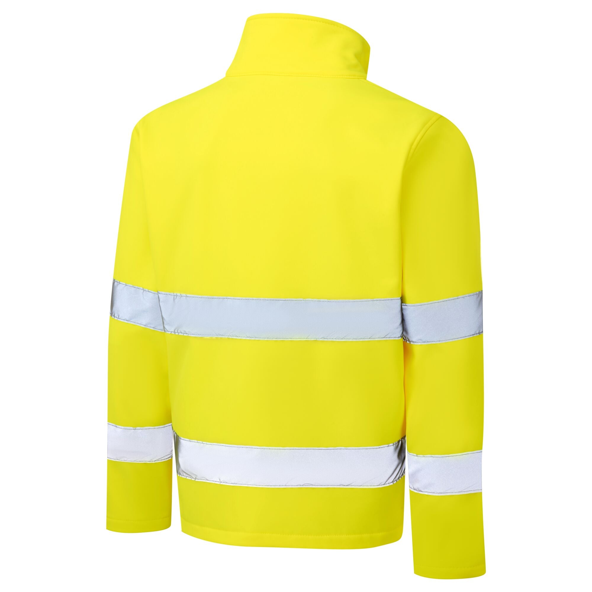 ES1 Essential Hi-Vis Softshell Jas (2L) - Geel - opname 3