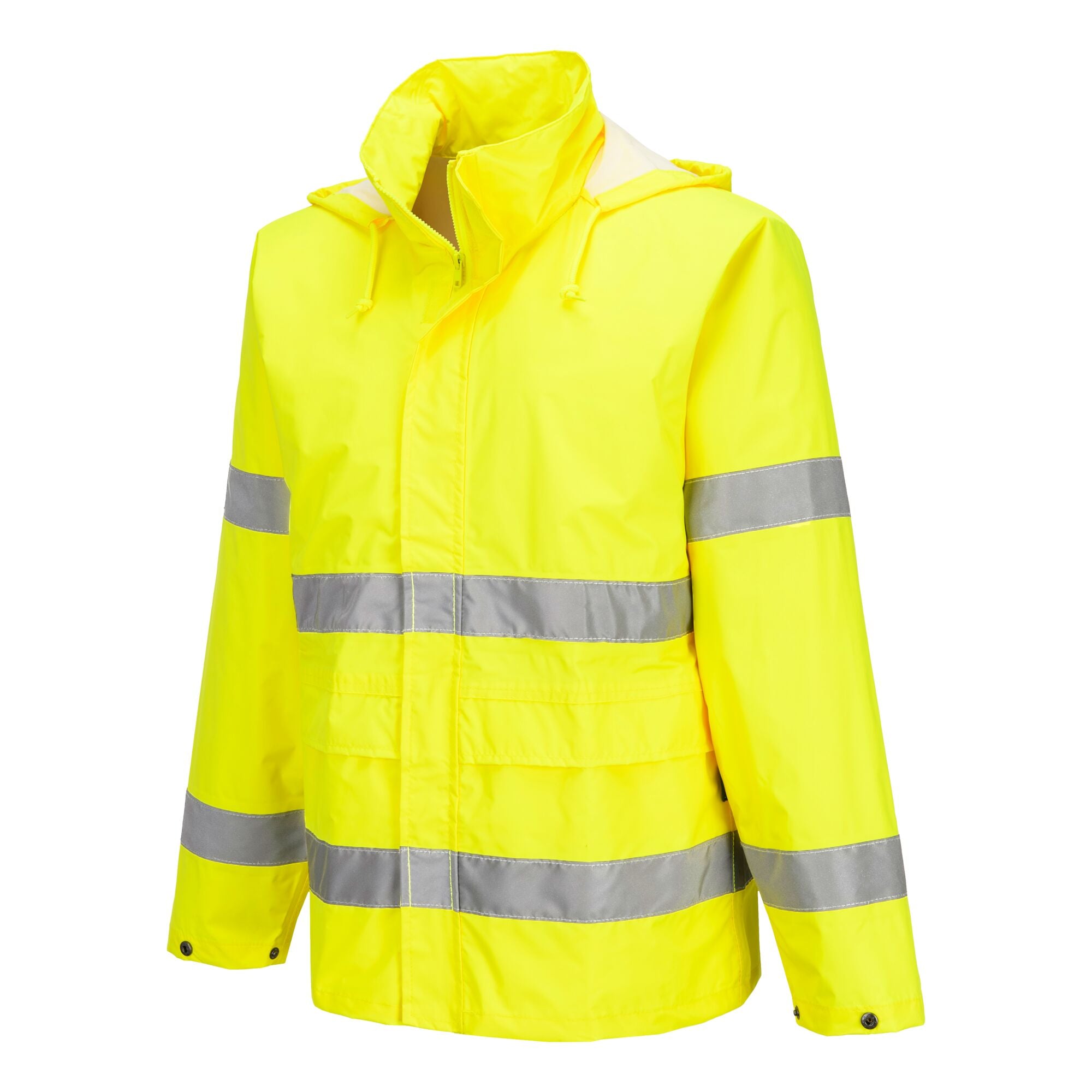 ES1 Essential Hi-Vis Regenjas - Geel - opname 2
