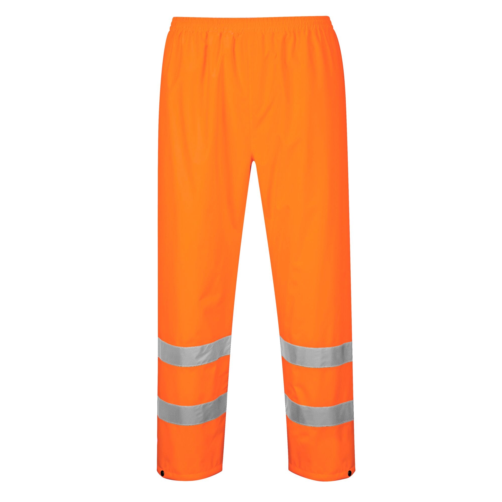 ES1 Essential Hi-Vis Regenbroek - Oranje - achterkant