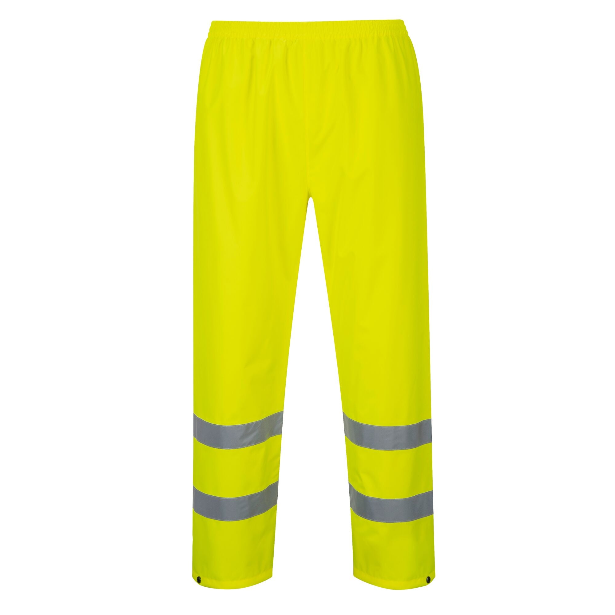 ES1 Essential Hi-Vis Regenbroek - Geel - achterkant