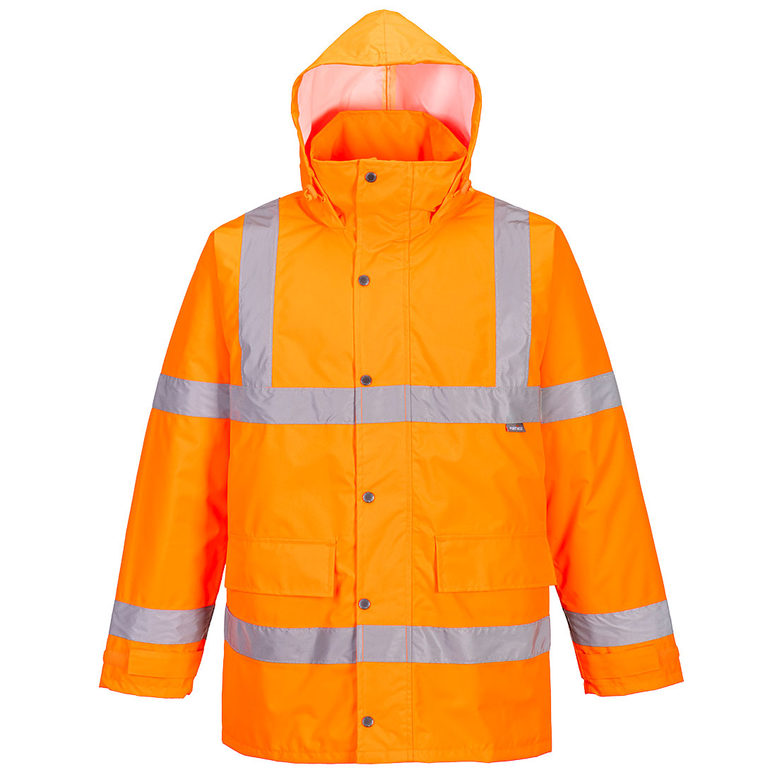 Essential Hi-Vis Winter Traffic Jacket - Orange