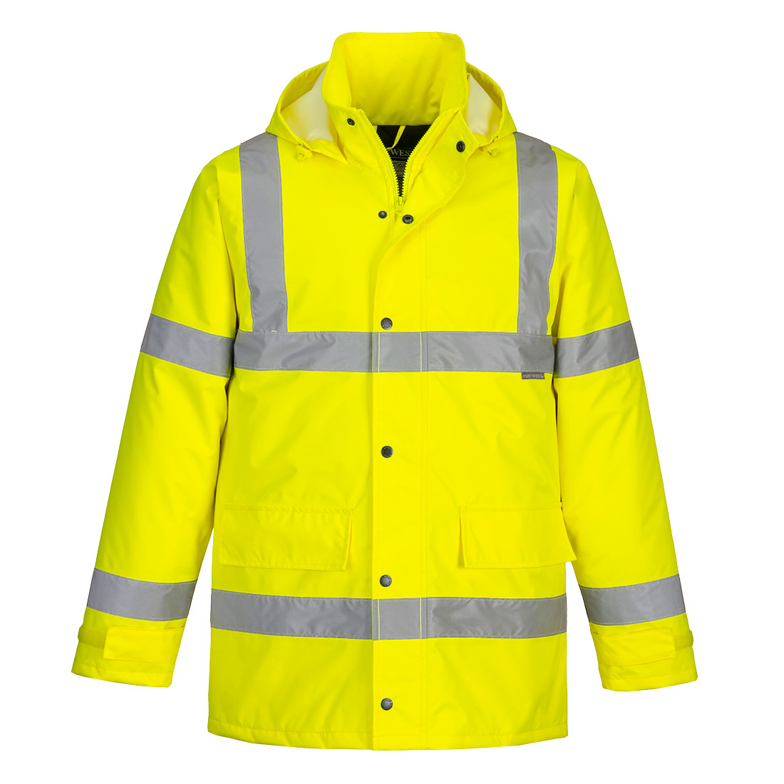 Essential Hi-Vis Winter Traffic Jacket - Yellow