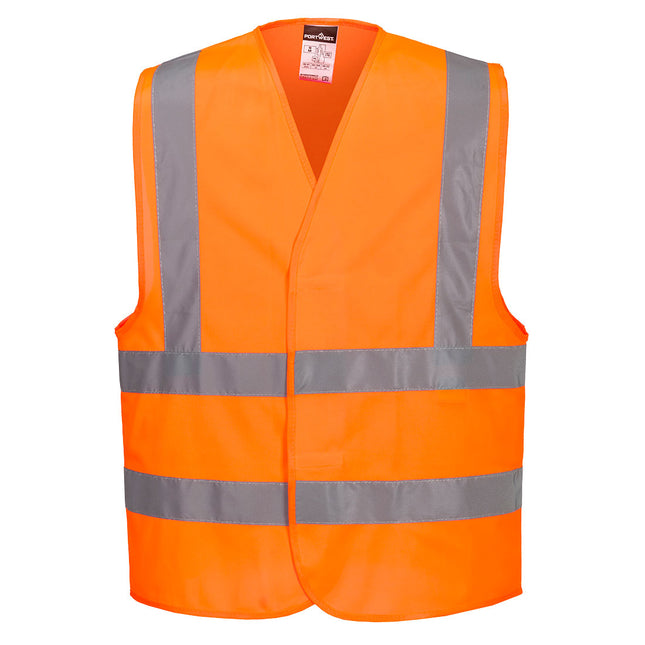 ES1 Essential Hi-Vis Band and Brace Vest - Orange
