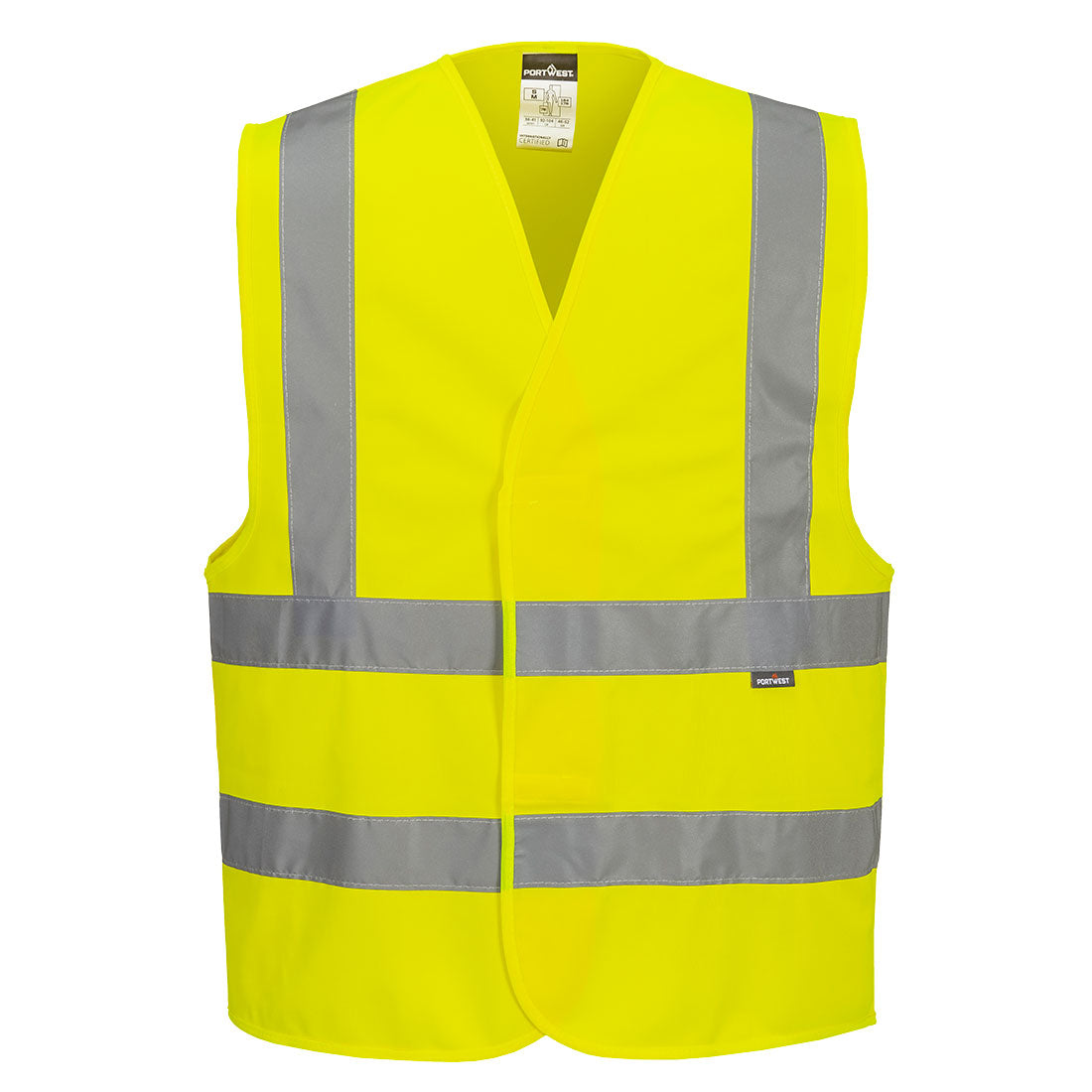 ES1 Essential Hi-Vis Band and Brace Vest - Yellow