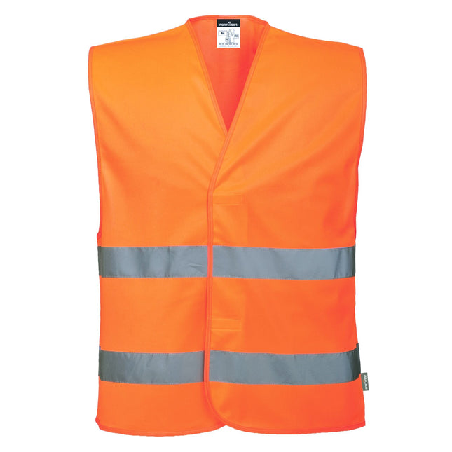 ES1 Essential Hi-Vis Twee Banden Hesje - Oranje