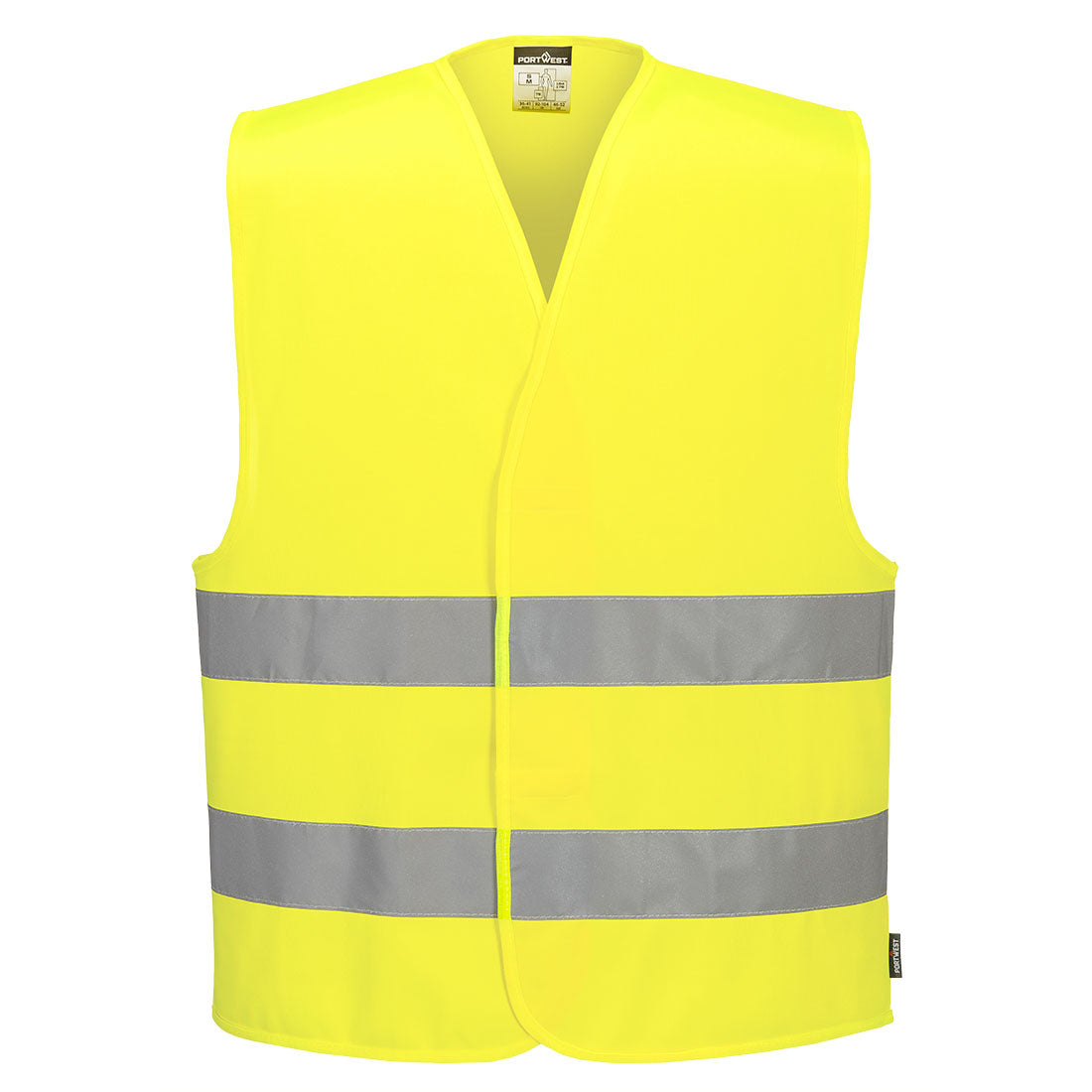 ES1 Essential Hi-Vis Two Band Vest - Yellow