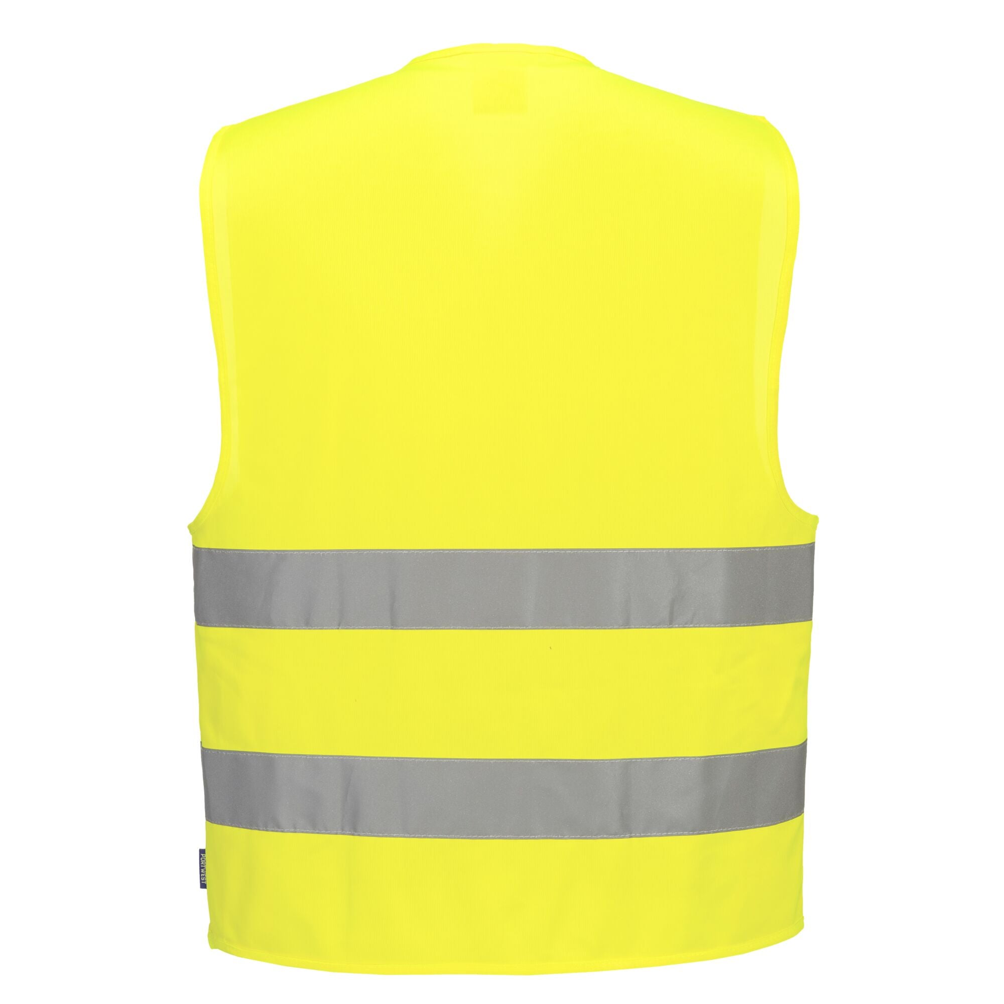 ES1 Essential Hi-Vis Twee Banden Hesje - Geel - achterkant