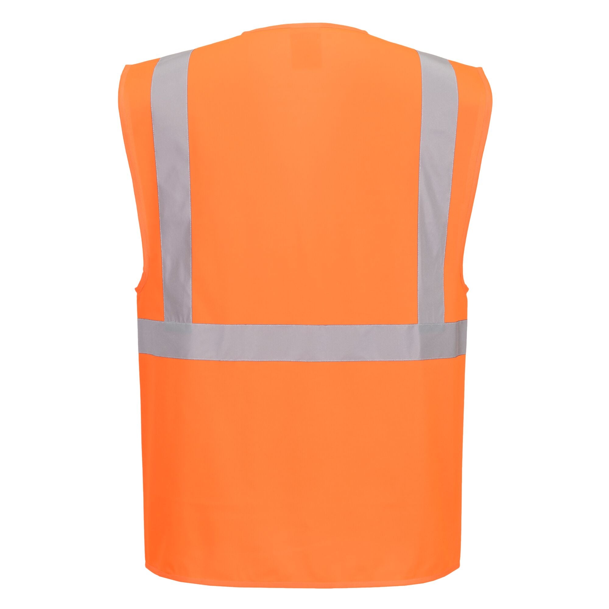 ES1 Essential Hi-Vis Executive Hesje - Oranje - achterkant