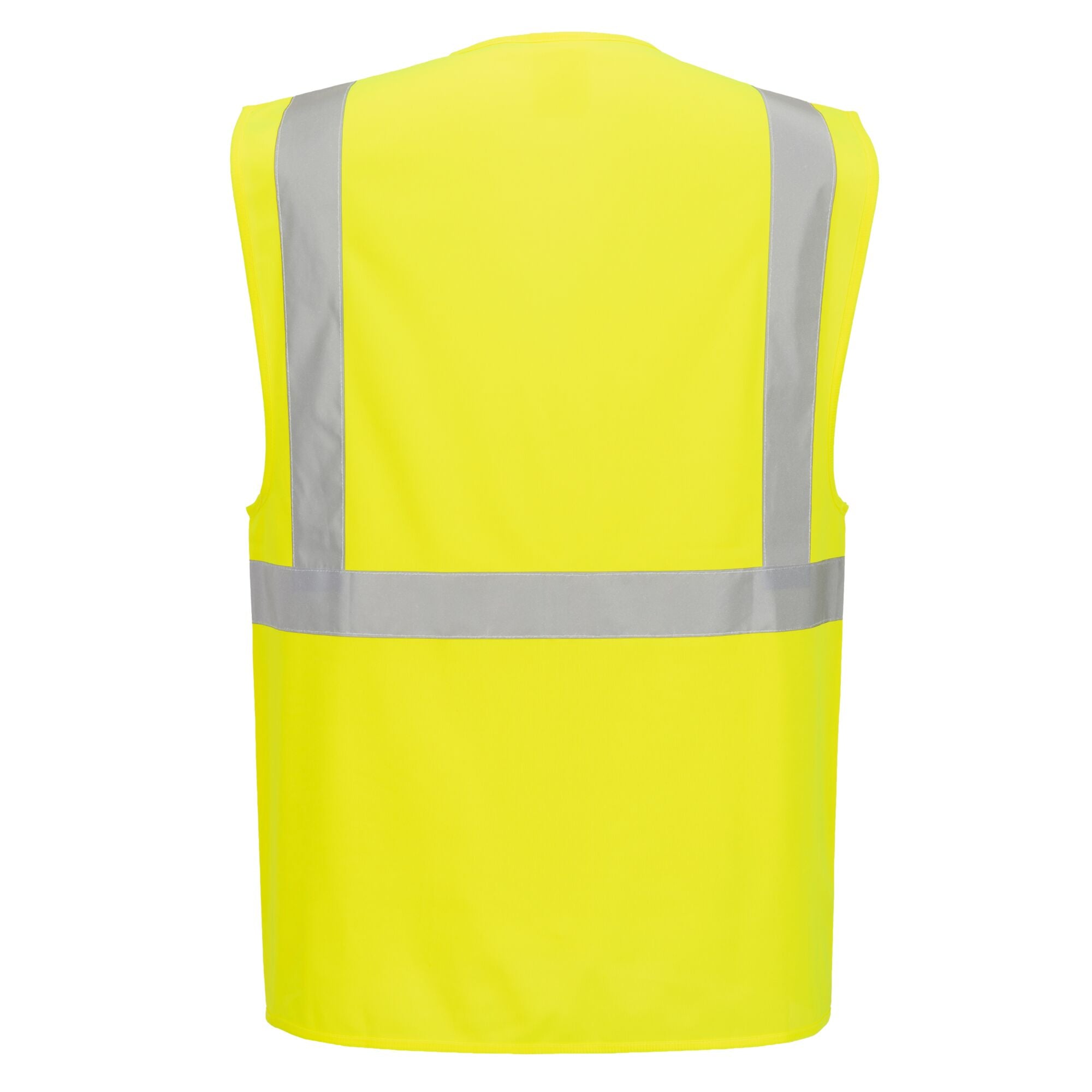 ES1 Essential Hi-Vis Executive Hesje - Geel - achterkant