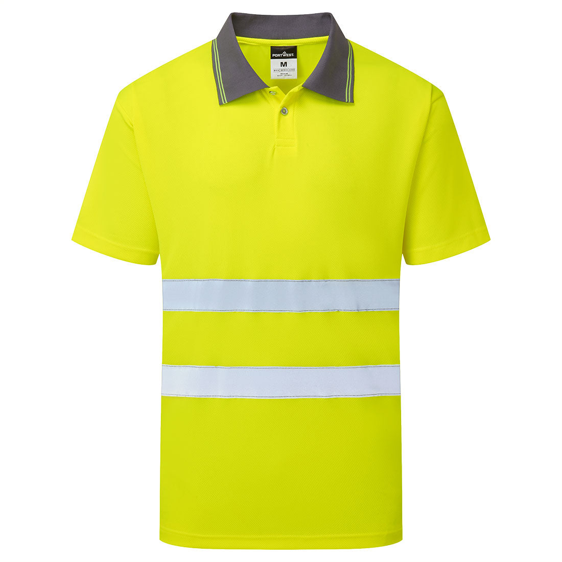 ES1 Essential Hi-Vis Polo Shirt S/S - Yellow
