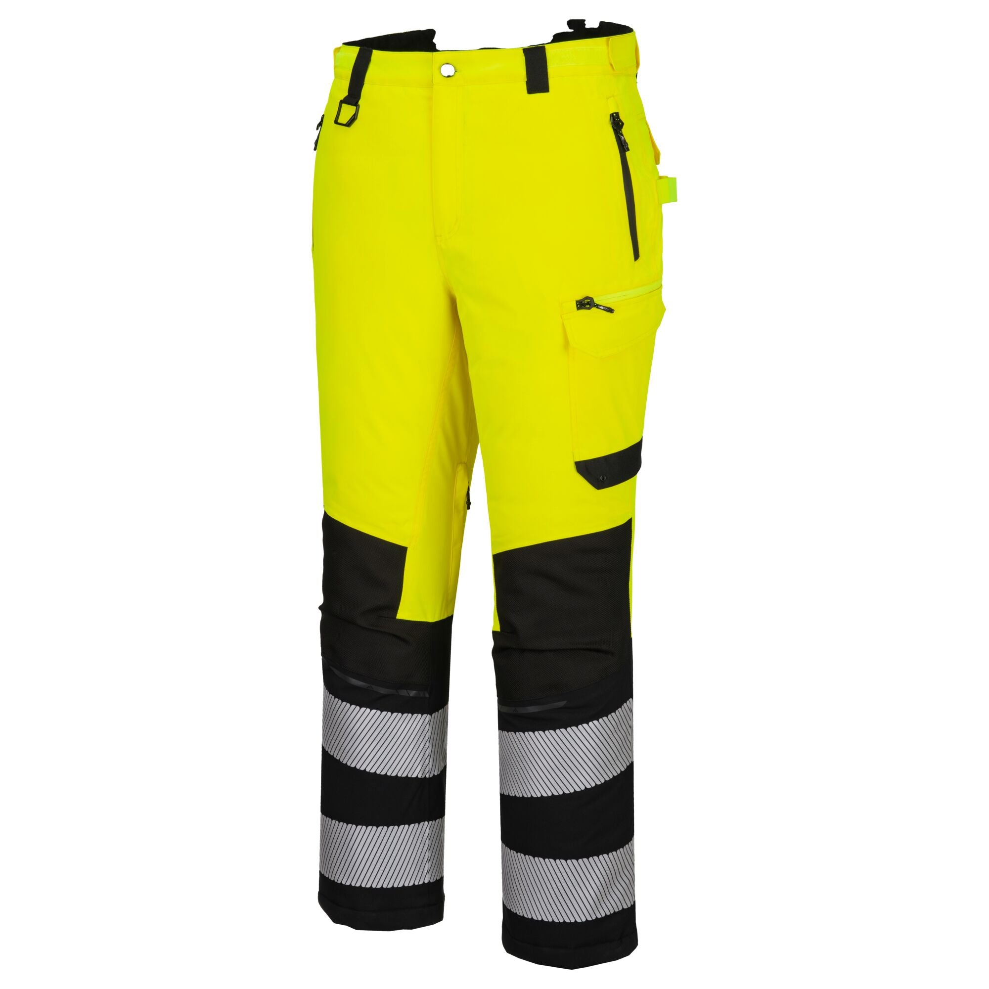 EV4 Hi-Vis Expeditiebroek - Geel/Zwart - opname 2