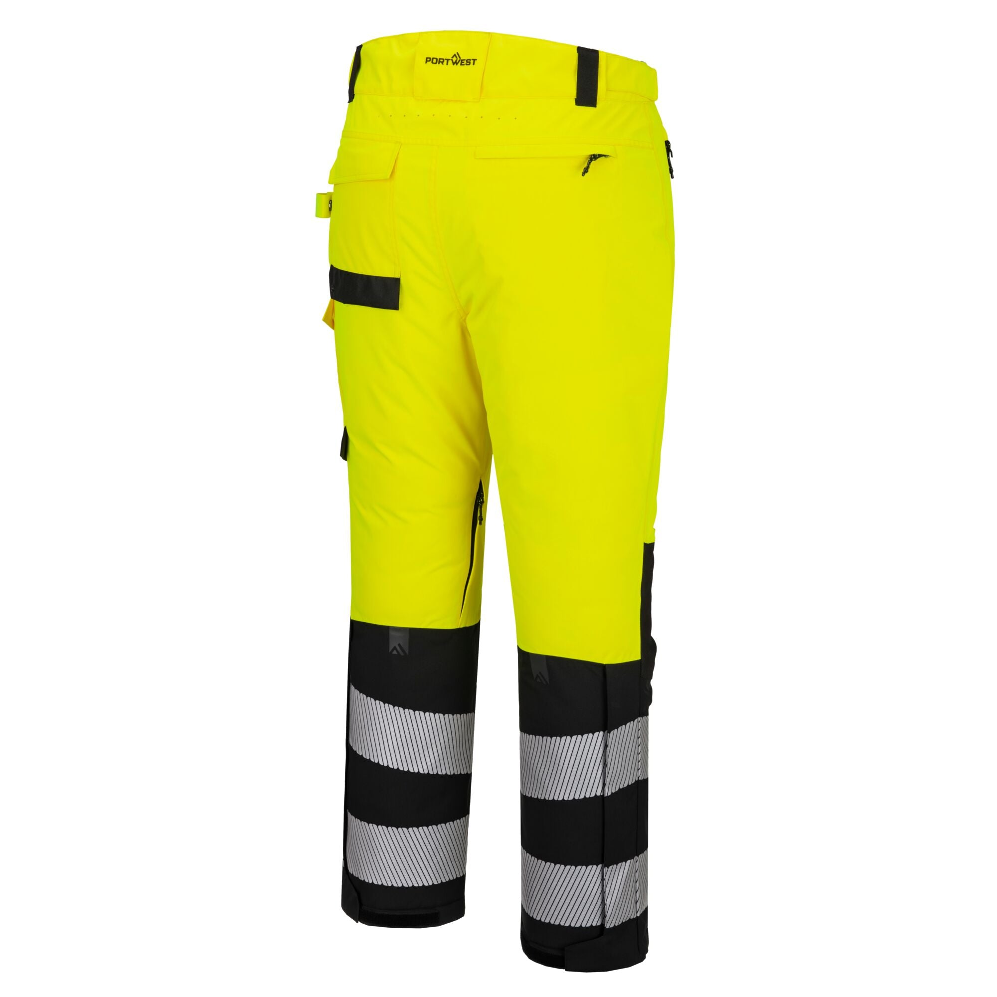EV4 Hi-Vis Expeditiebroek - Geel/Zwart - opname 3