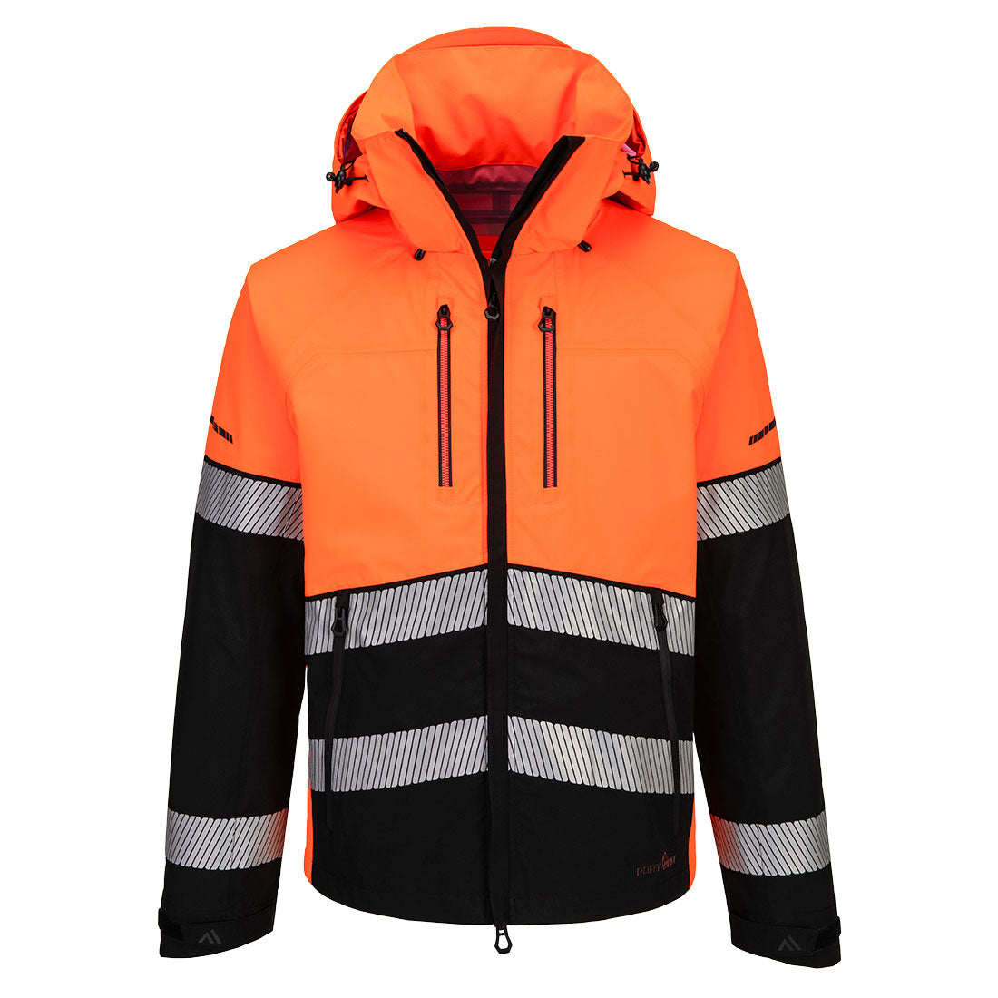 EV4 Hi-Vis Shell Jacket (3L) - Orange/Black