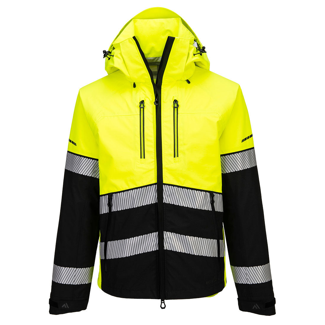 EV4 Hi-Vis Shell Jacket (3L) - Yellow/Black