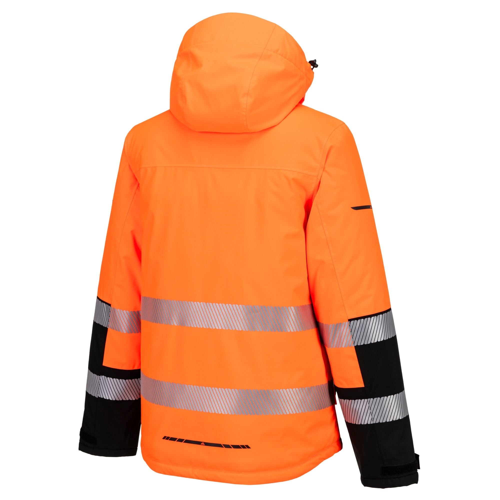 EV4 Hi-Vis winterjack - Oranje/Zwart - opname 3