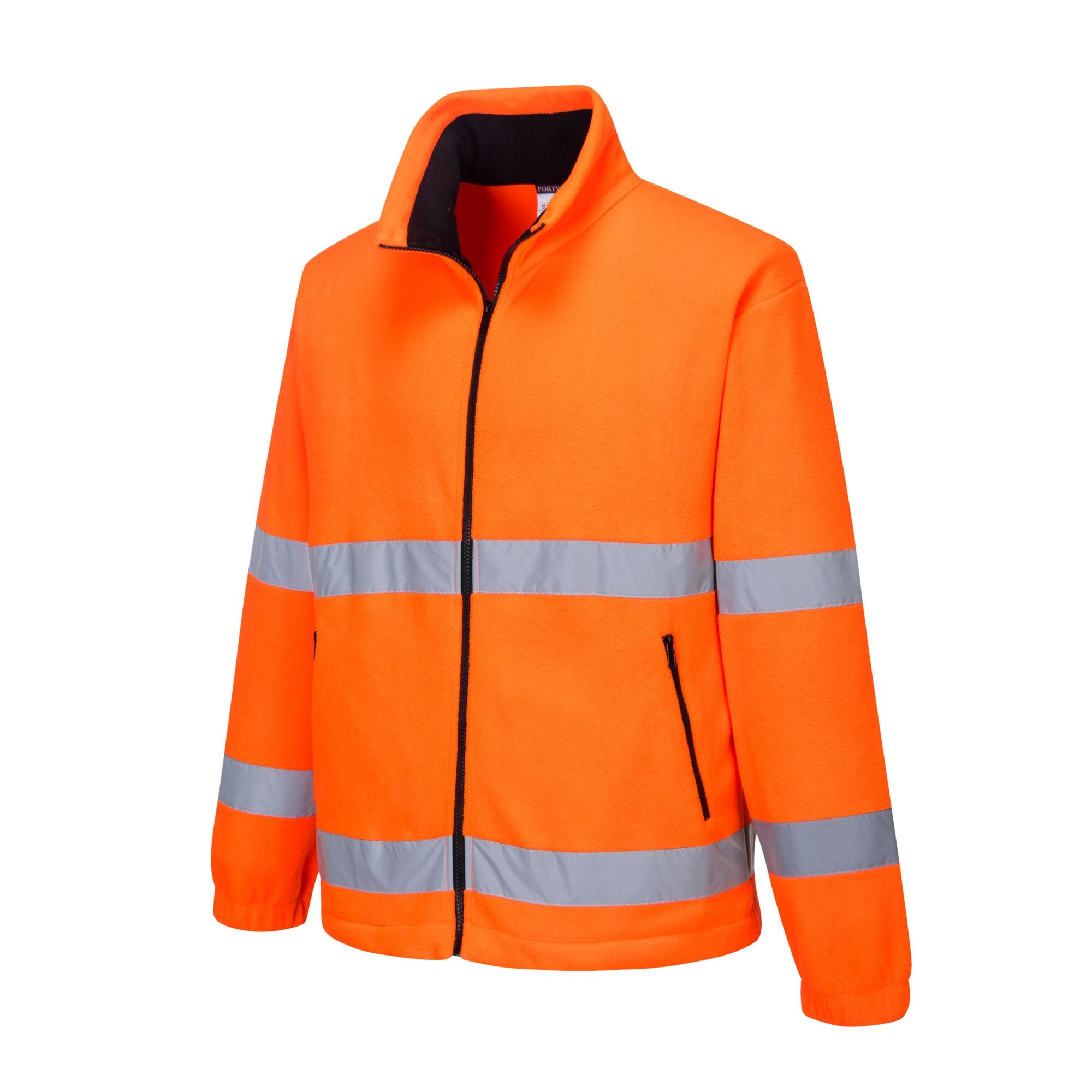 Hi-Vis Windbreker Fleece - Oranje - opname 2