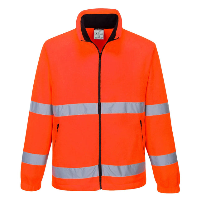 Hi-Vis Windbreker Fleece - Oranje