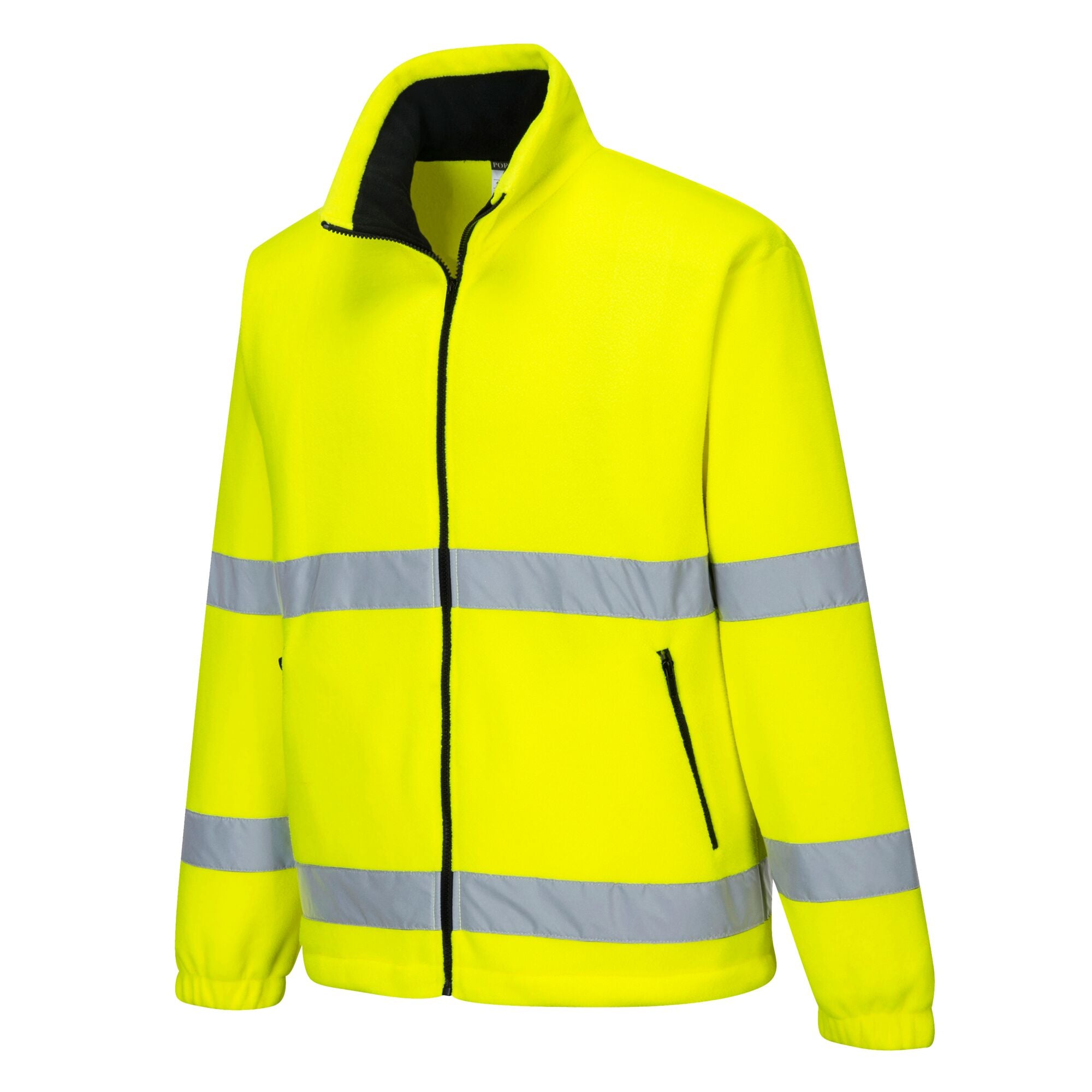 Hi-Vis Windbreker Fleece - Geel - opname 2