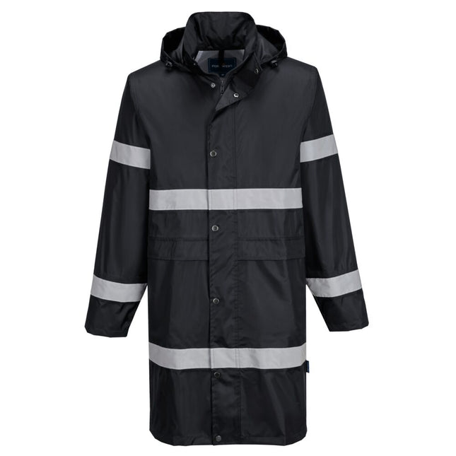 Iona Rain Coat 100cm - Black