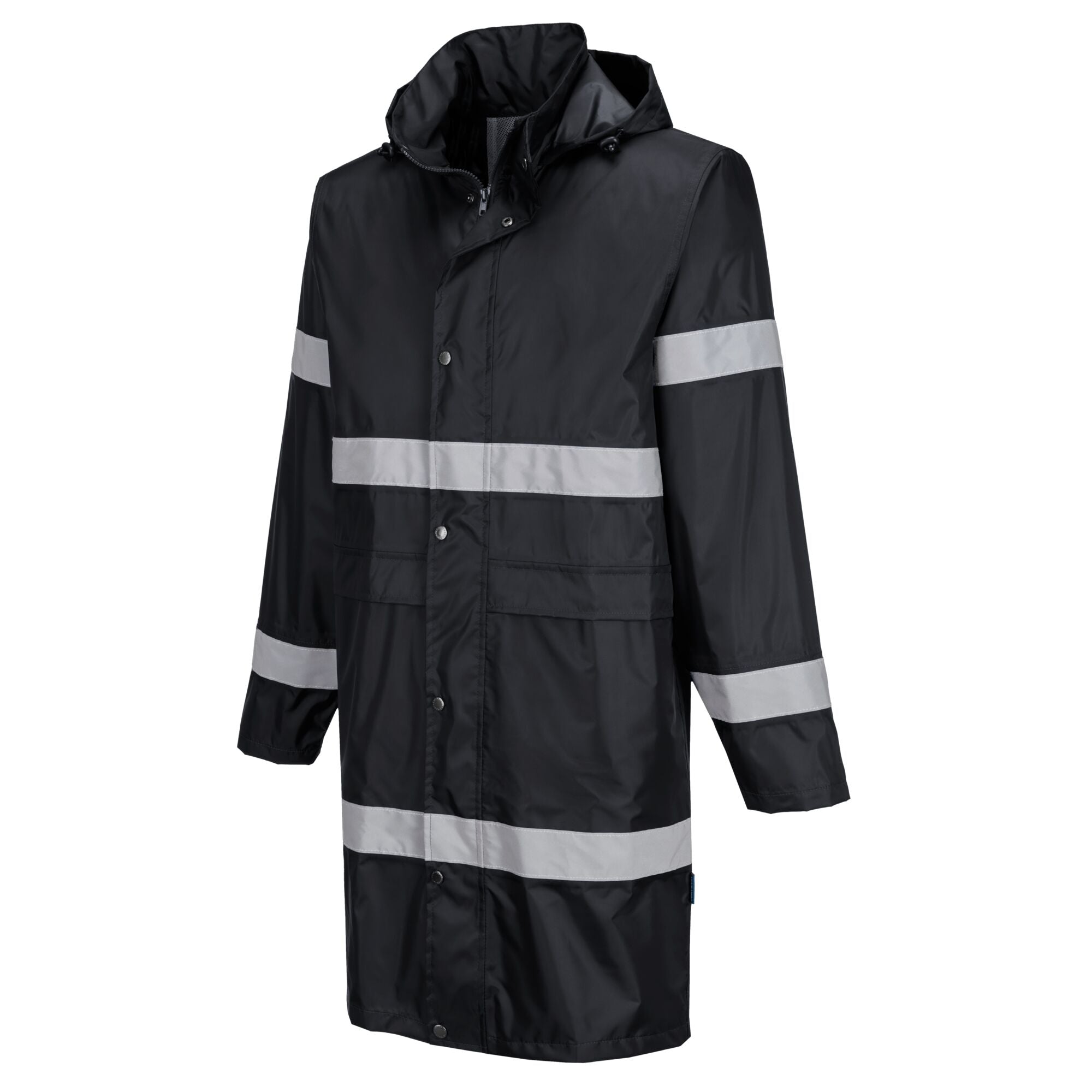 Iona Regenjas 100cm - Zwart - opname 2
