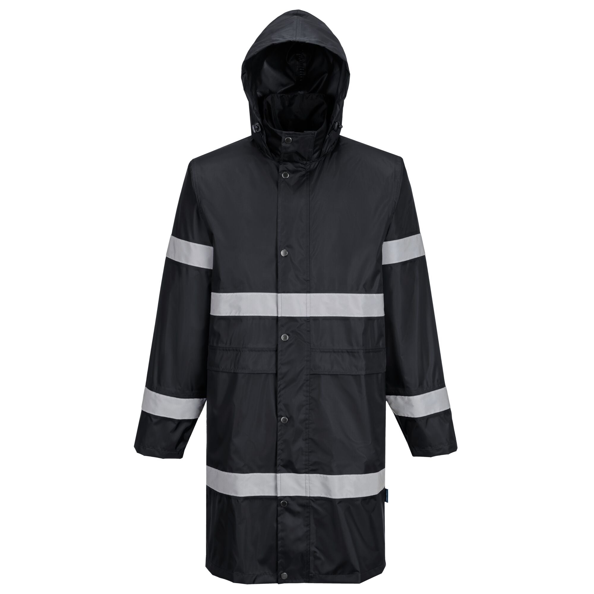 Iona Regenjas 100cm - Zwart - opname 4
