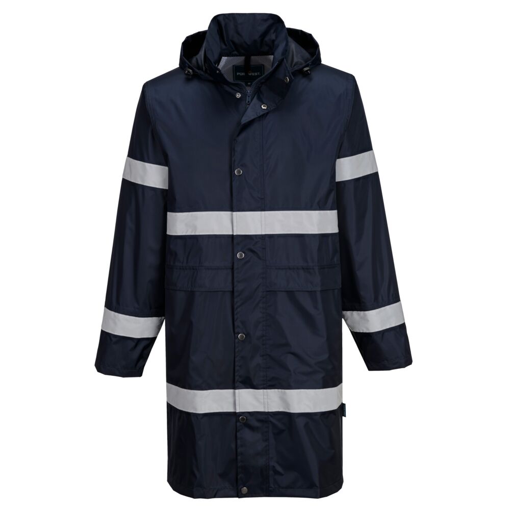 Iona Rain Coat 100cm - Navy