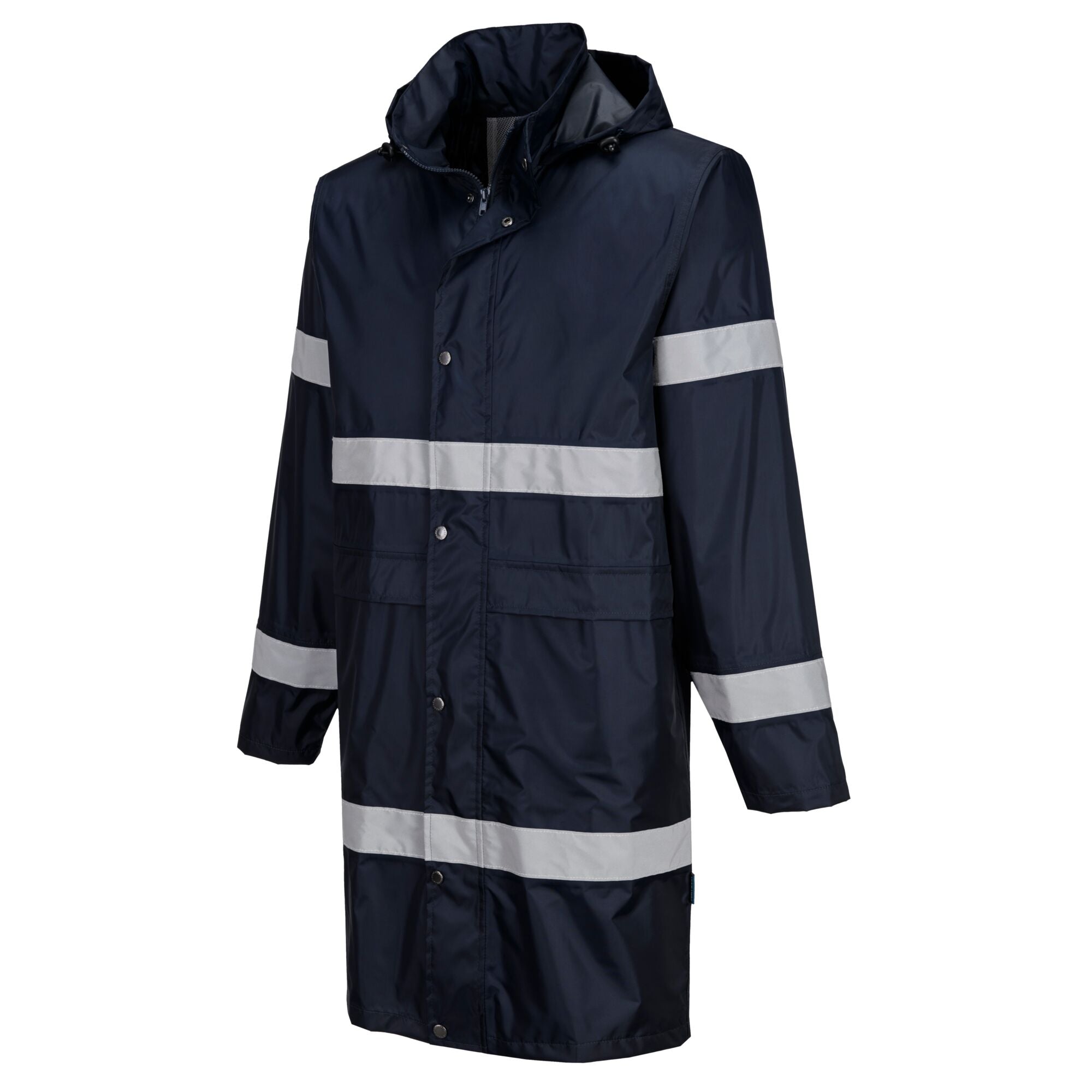 Iona Regenjas 100cm - Marine - opname 2